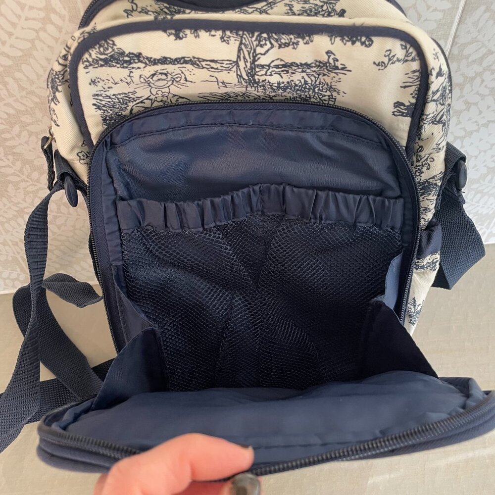 Disney Blue and White Crossbody Bag with Urban Design - Picture 9 of 16
